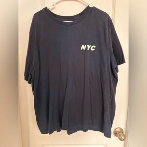 Old Navy Navy Blue NYC Short Sleeve Tee
